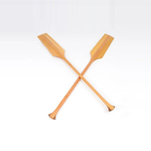 Rankų darbo medinis kanojos irklas "The Voyageur"